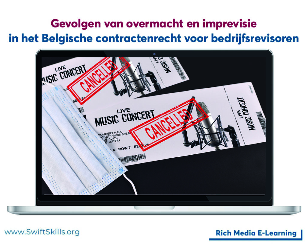 Gevolgen van overmacht en imprevisie in het Belgische contractenrecht voor bedrijfsrevisoren