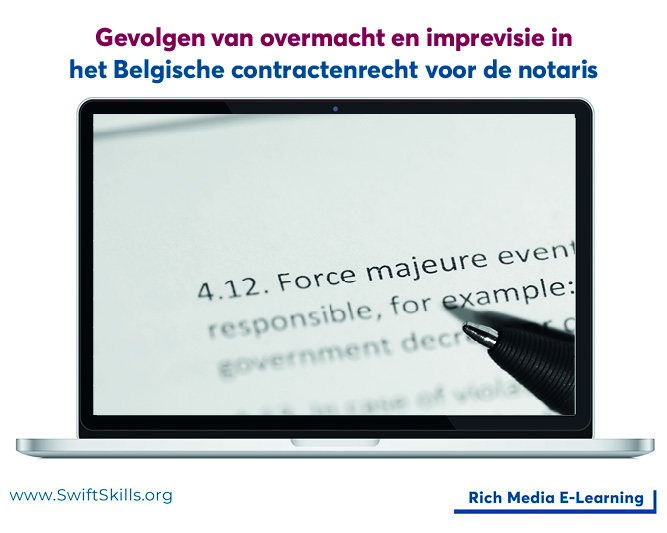 Gevolgen van overmacht en imprevisie in het Belgische contractenrecht voor de notaris