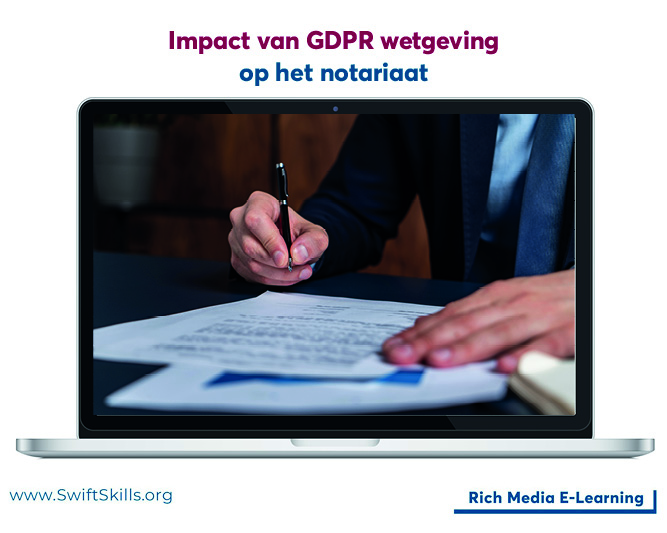Impact van GDPR wetgeving op het notariaat